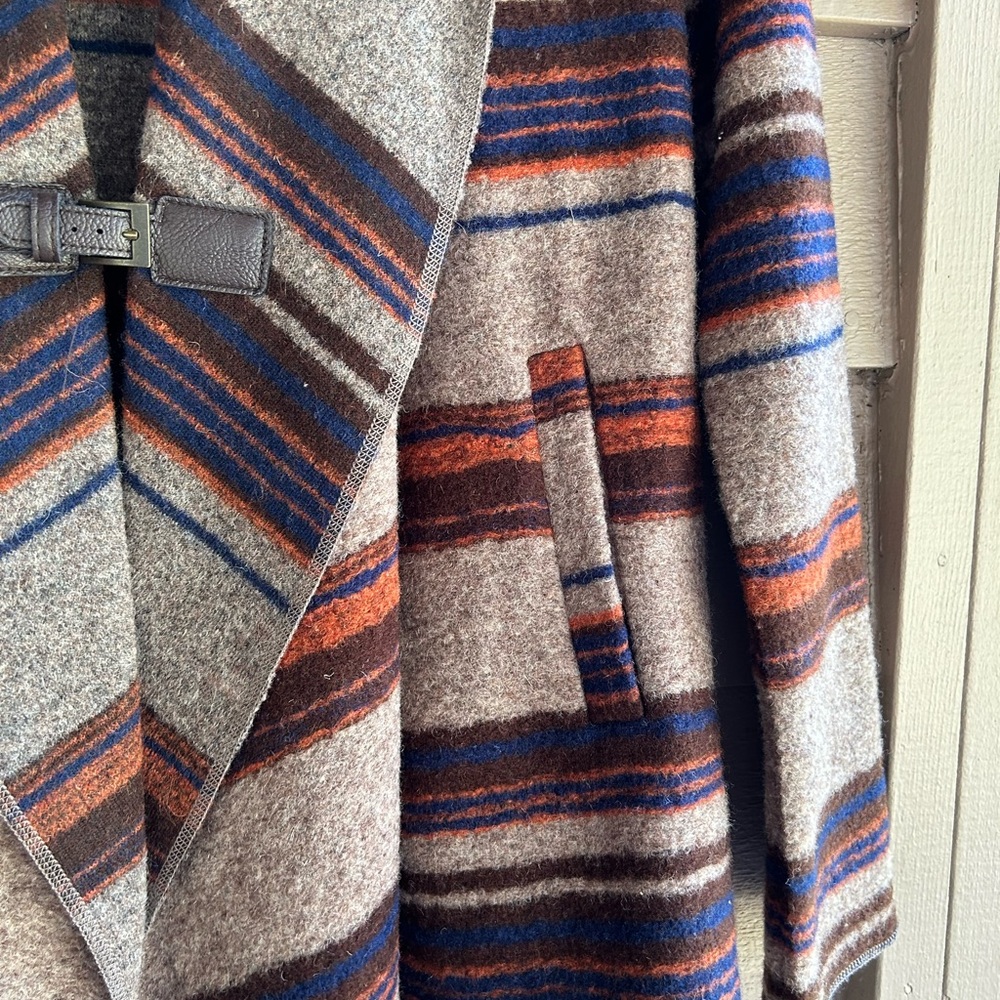 Fenn Wright Manson Jacket. Wool Blend Blanket Sty… - image 3